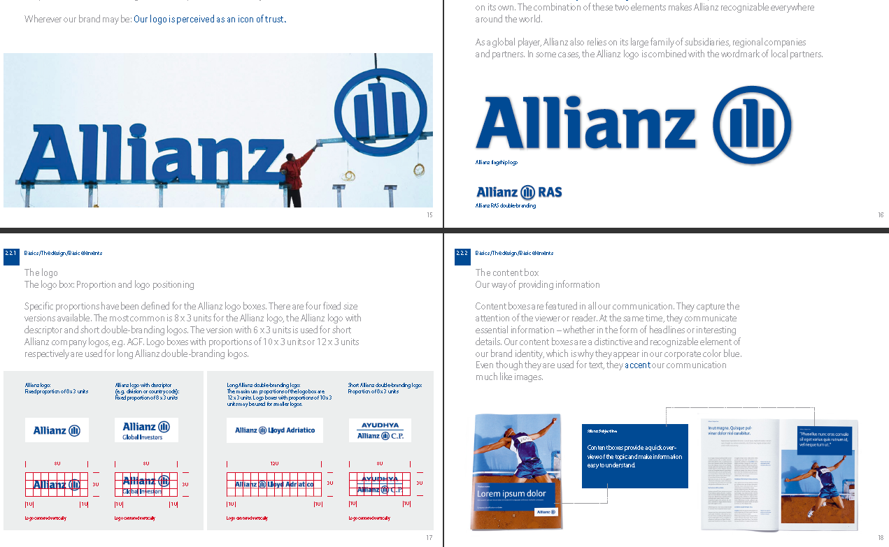 Allianz品牌形象管理手册欣赏PDF插图3