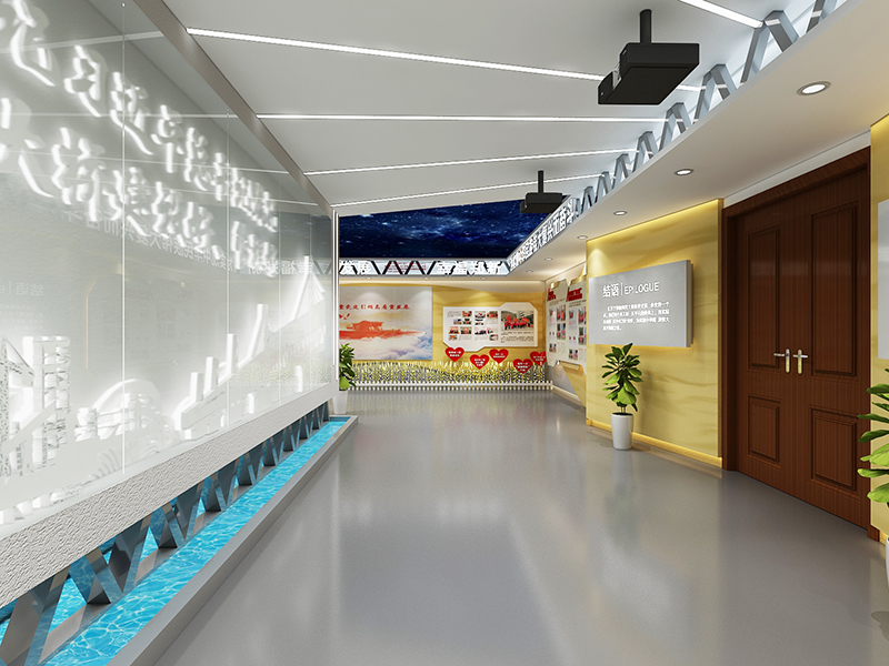 现代风格党建展厅设计插图9