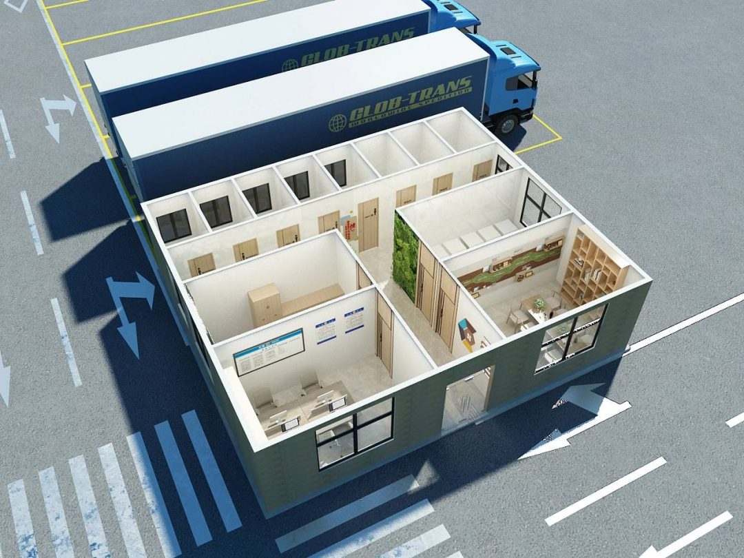 高速公路司机驿站设计-1