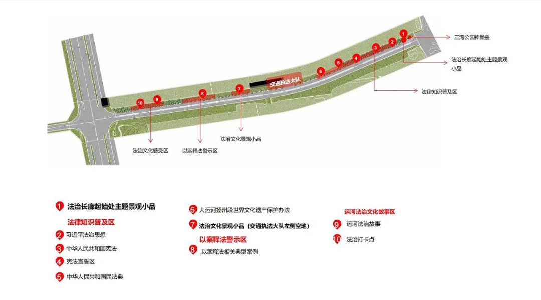 法治文化长廊设计-1